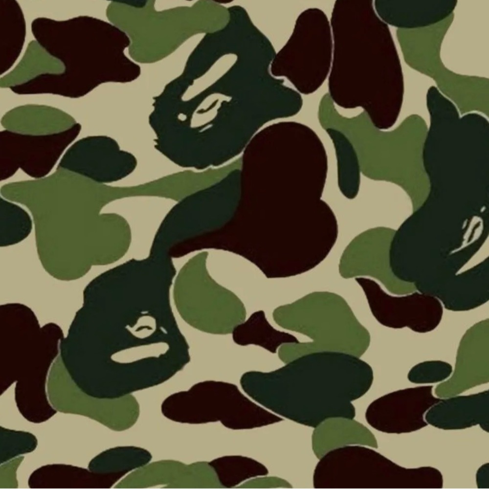 Ape Camo Vinyl Stencil